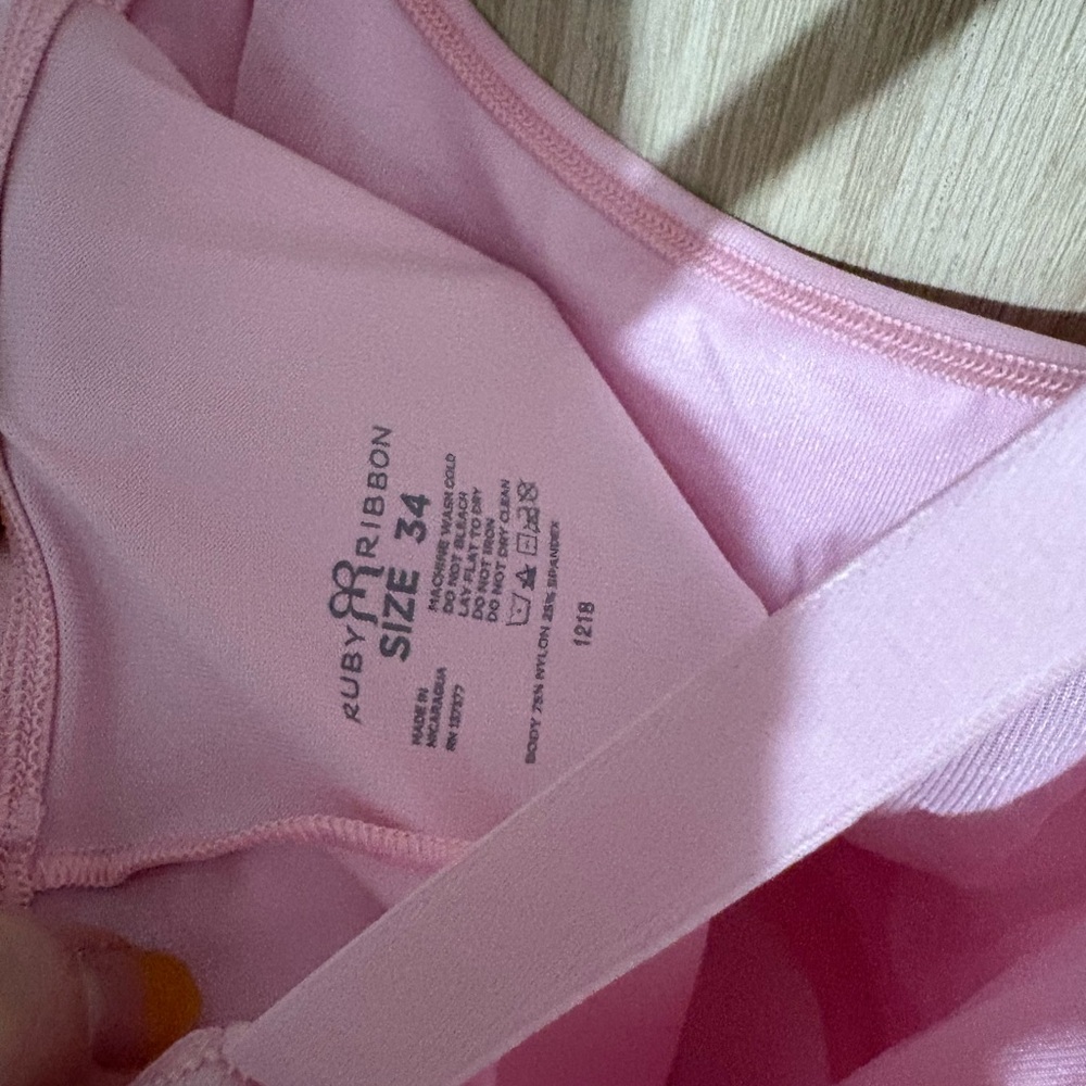 Ruby ribbon cami tank top - Picture 4 of 4